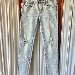 American Eagle Women’s Distressed Denim Jeans Flex Stretch Size 28x32
